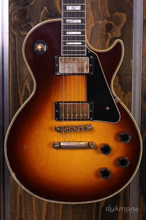 Gibson M2M Les Paul Custom Tobacco Sunburst Murphy Lab Heavy Aged