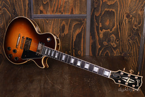 Gibson M2M Les Paul Custom Tobacco Sunburst Murphy Lab Heavy Aged