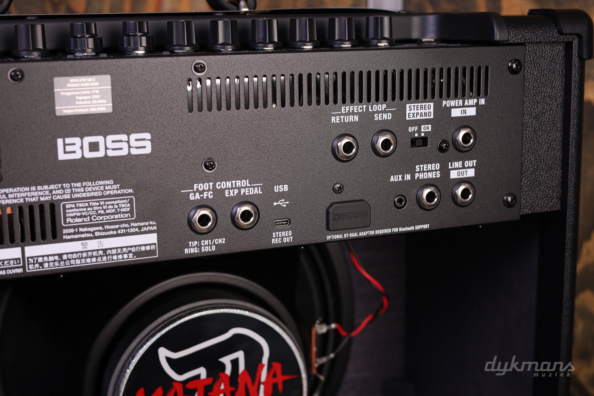 boss katana 100 mk2 pedal Boss Katana 100 MkIII – Dijkmans Guitars