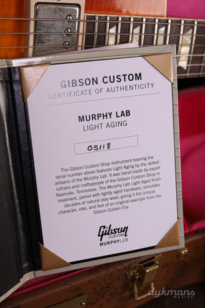 Gibson M2M '60 Les Paul Standard Bigsby BOTB S. 138 Murphy Lab Light Aged