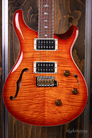 PRS SE Custom 24 Semi-Hollow Piezo Vintage Sunburst