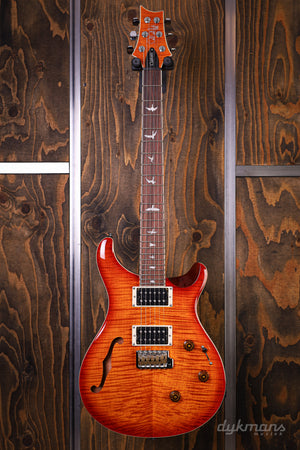 PRS SE Custom 24 Semi-Hollow Piezo Vintage Sunburst