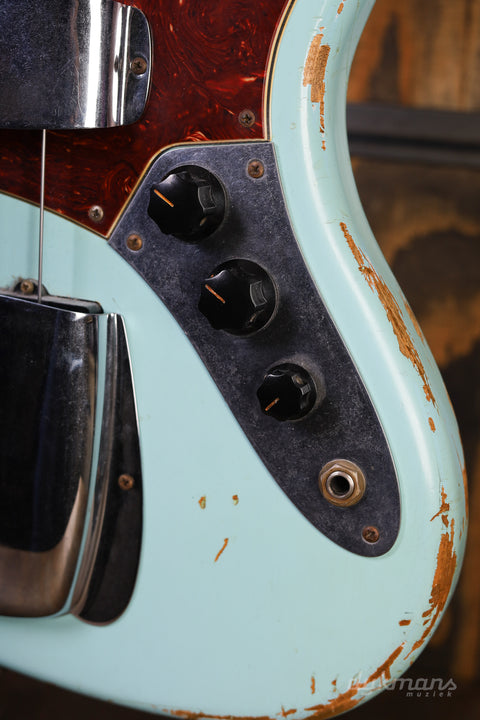 Fender Custom Shop '64 Jazz Bass Daphne blau Gebraucht
