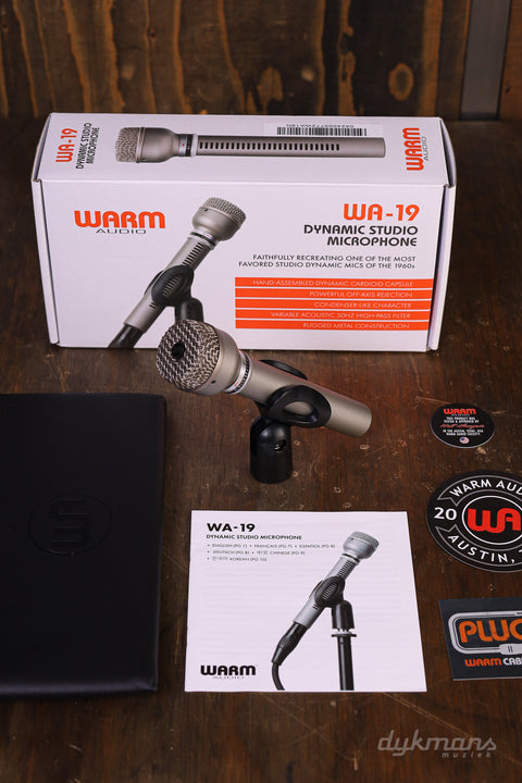 Warm Audio WA-19 Dynamisches Studiomikrofon