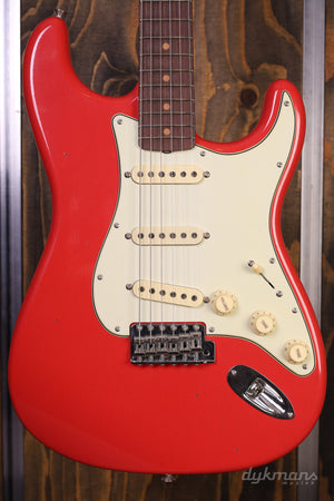Fender Custom Shop Limited Edition 1963 Stratocaster Journeyman Relic Aged Fiesta Red