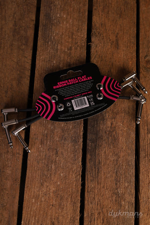 Ernie Ball Flat Ribbon Patch Cables 3-Pack