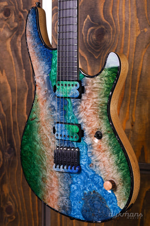 Mayones Regius 6 Buckeye Burl Master Grade Sonderfarbe
