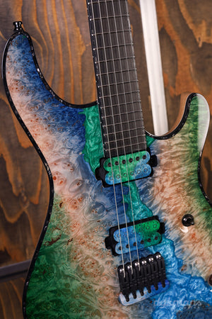 Mayones Regius 6 Buckeye Burl Master Grade Sonderfarbe