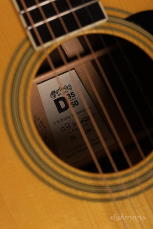 Martin D-35 50th Anniversary Limited Edition Brasilianisches Palisanderholz GEBRAUCHT