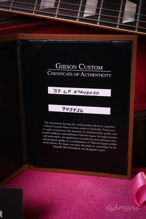 Gibson Custom Shop 1959 Les Paul Standard Neuauflage VOS Iced Tea Burst #943426