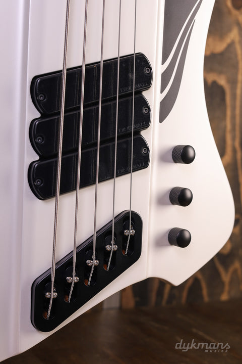 Dingwall Custom Shop D-Roc 5-Saiter Ducati Matte Pearl White VORBESTELLUNG!