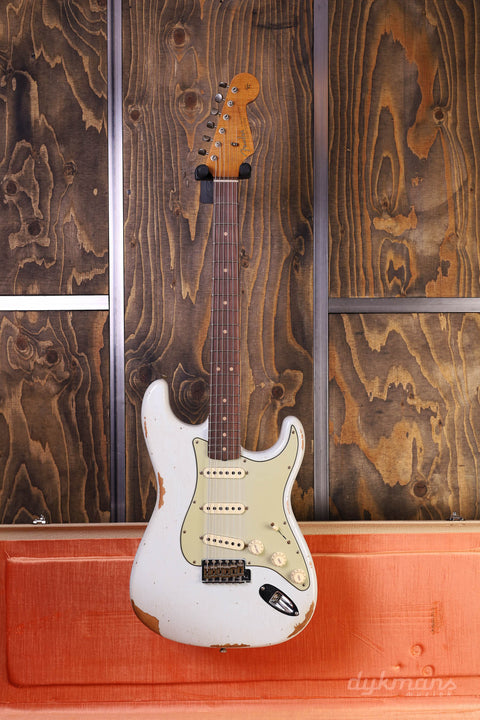 Fender Custom Shop Limited Edition '63 Stratocaster Relic Faded Aged Sonic Blue VORBESTELLUNG!!