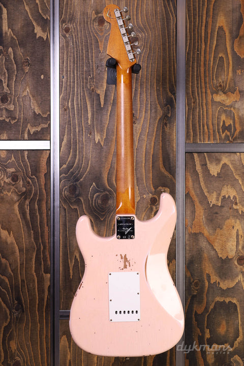 Fender Custom Shop Limited Edition '63 Stratocaster Relic Super Faded Aged Shell Pink B-Ware