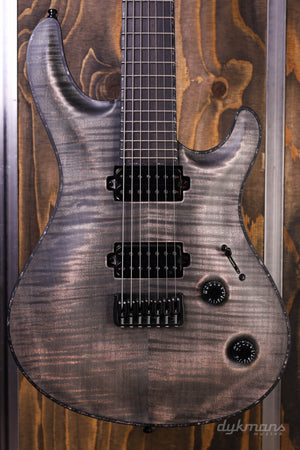 Mayones Regius 7 Core Antikschwarz Mattschwarze Bindung