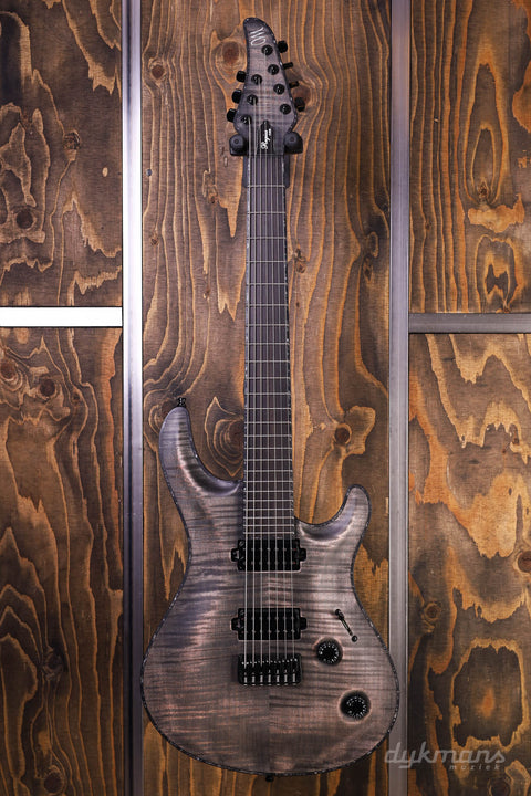 Mayones Regius 7 Core Antique Black Matte Black Binding