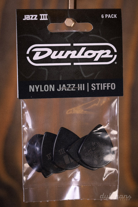 Dunlop Jazz III Plectra 6er-Pack