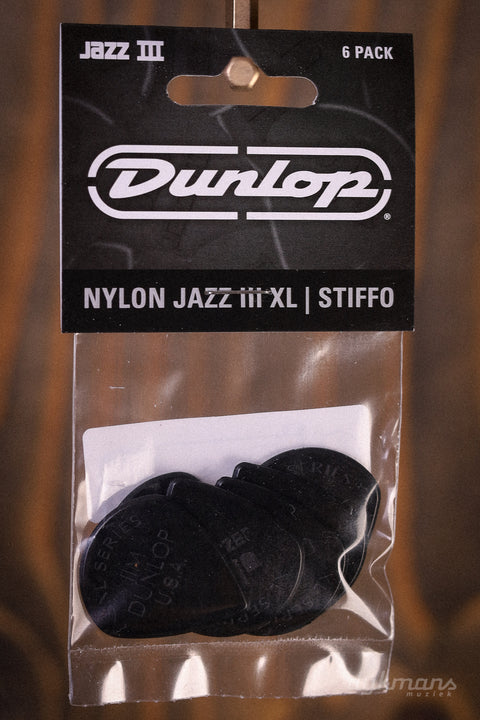 Dunlop Jazz III Plectra 6er-Pack