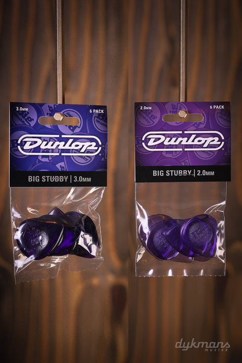 Dunlop Big Stubby Plectra 6er-Pack