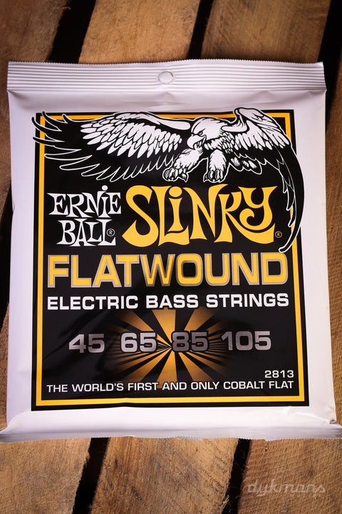 Ernie Ball Hybrid Slinky Cobalt Flatwound Bass 45-105