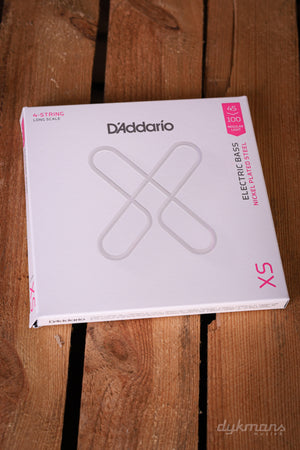 D'addario XS Nickel Plated Steel Bass Strings Long Scale 45-100