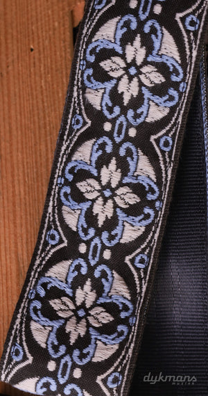 Souldier Gitarrengurt Tulip Türkis Gold