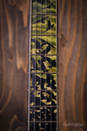 PRS Private Stock #10485 CU 24-08 Rainforest Glow mit Birds of a Feather Inlay