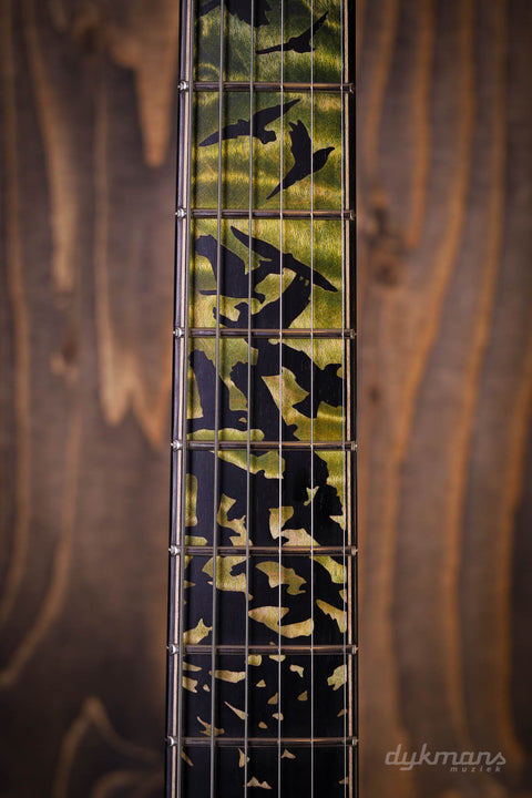 PRS Private Stock #10485 CU 24-08 Rainforest Glow mit Birds of a Feather Inlay