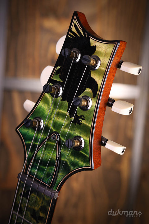 PRS Private Stock #10485 CU 24-08 Rainforest Glow mit Birds of a Feather Inlay
