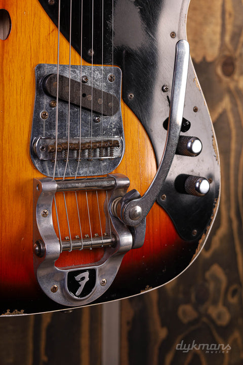 Fender Custom Shop Masterbuilt Telecaster Thinline Relic 2-Color Sunburst GEBRAUCHT!
