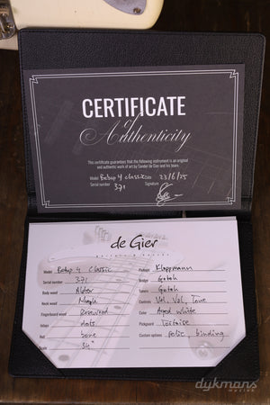 Der Gier Bebop 4 Classic Aged White