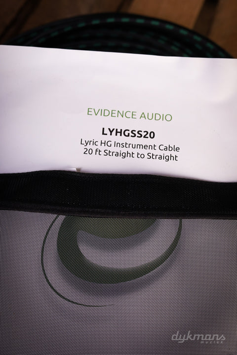 Evidence Audio Lyric HG Instrumentenkabel 6 m LYHGSS20