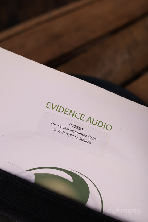 Evidence Audio Reveal Instrumentenkabel 6 m RVSS20