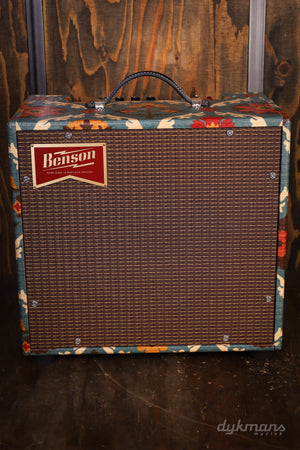 Benson Vinny Reverb Combo White Tolex, Oxblood Grille VORBESTELLUNG