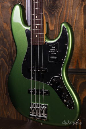 Fender Player II Modified Jazz Bass Palisander Harvest Green Metallic