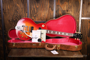 Gibson Custom '59 Les Paul Standard P-90s Wide Tomato Burst Bigsby Ultra Light Aged