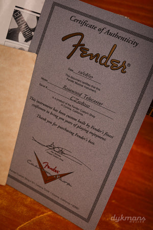 Fender Team Built Rosewood Telecaster 2007