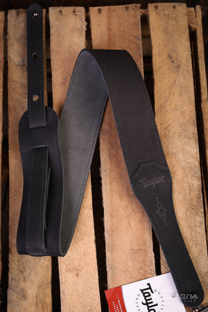 Taylor Gitarrengurt Edelstein Nubuk Schwarz
