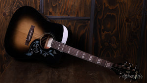 Epiphone Eric Church Hummingbird Cobra Burst