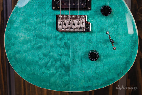 PRS SE Custom 24 Quilt Turquoise