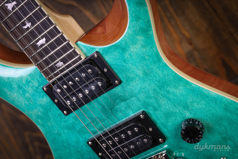 PRS SE Custom 24 Quilt Türkis