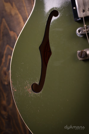 Gibson 1959 ES-335 Neuauflage Olive Drab Murphy Lab Heavy Aged