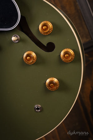 Gibson 1959 ES-335 Neuauflage Olive Drab Murphy Lab Heavy Aged