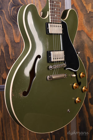 Gibson 1959 ES-335 Neuauflage Olive Drab Murphy Lab Heavy Aged