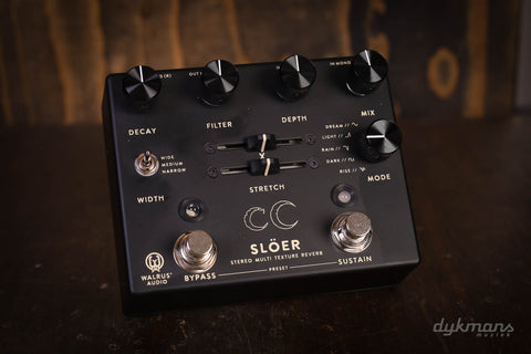 Walrus Audio SLÖER Reverb Schwarz