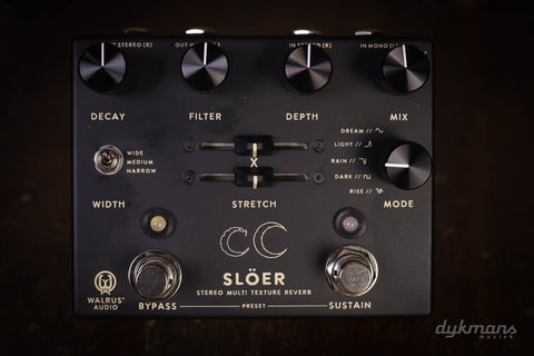 Walrus Audio SLÖER Reverb Schwarz