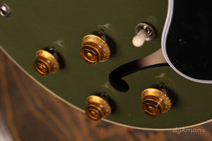 Gibson 1959 ES-335 Neuauflage Olive Drab Murphy Lab Heavy Aged