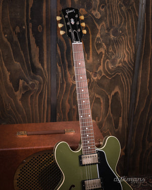 Gibson 1959 ES-335 Neuauflage Olive Drab Murphy Lab Heavy Aged