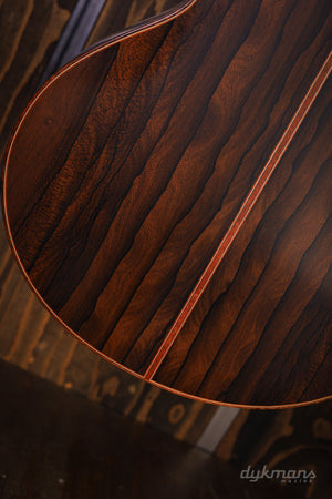 Lowden S50J Ziricote Alpine Fichte Blatt-Inlay