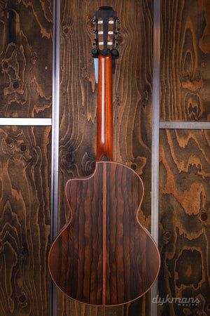 Lowden S50J Ziricote Alpine Fichte Blatt-Inlay