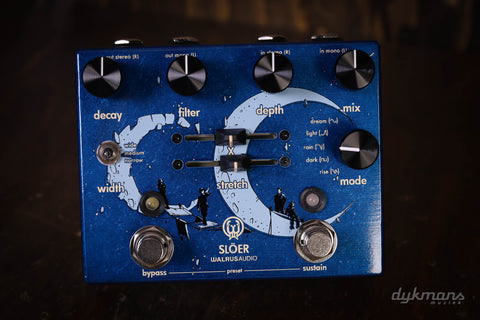 Walrus Audio SLÖER Reverb Blau